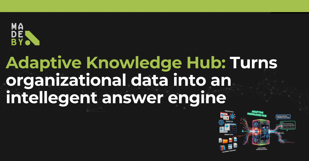 ZAKA's Adaptive Knowledge Hub